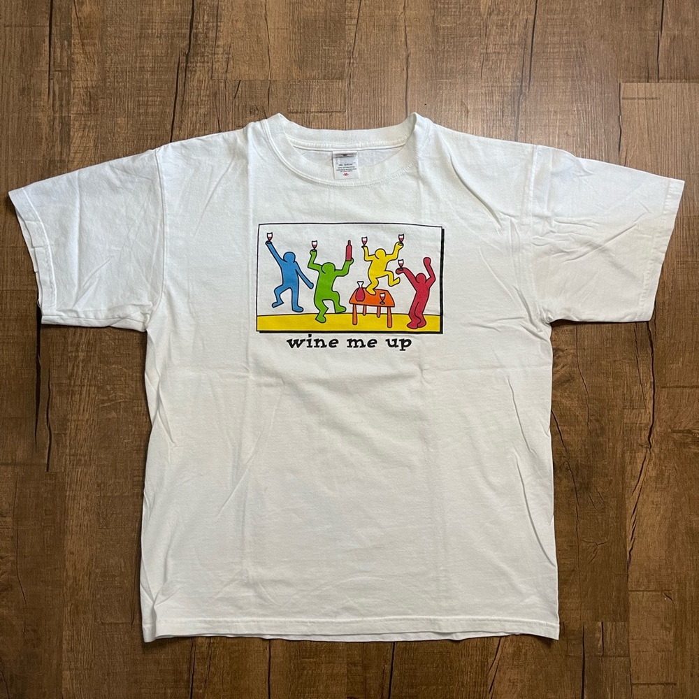 “Wine me up” tee shirt